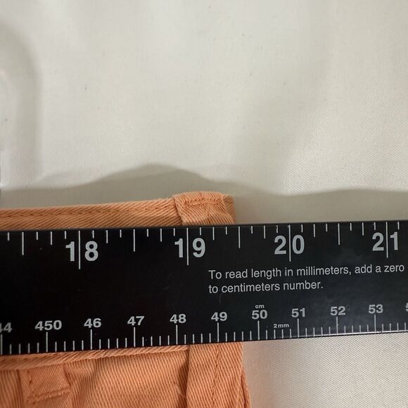 Polo Ralph Lauren Shorts Mens 38 Orange Flat Front Relaxed Fit 10" Inseam Cotton - Picture 12 of 14